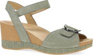 Dansko Stella Ankle Strap Platform Wedge Sandal