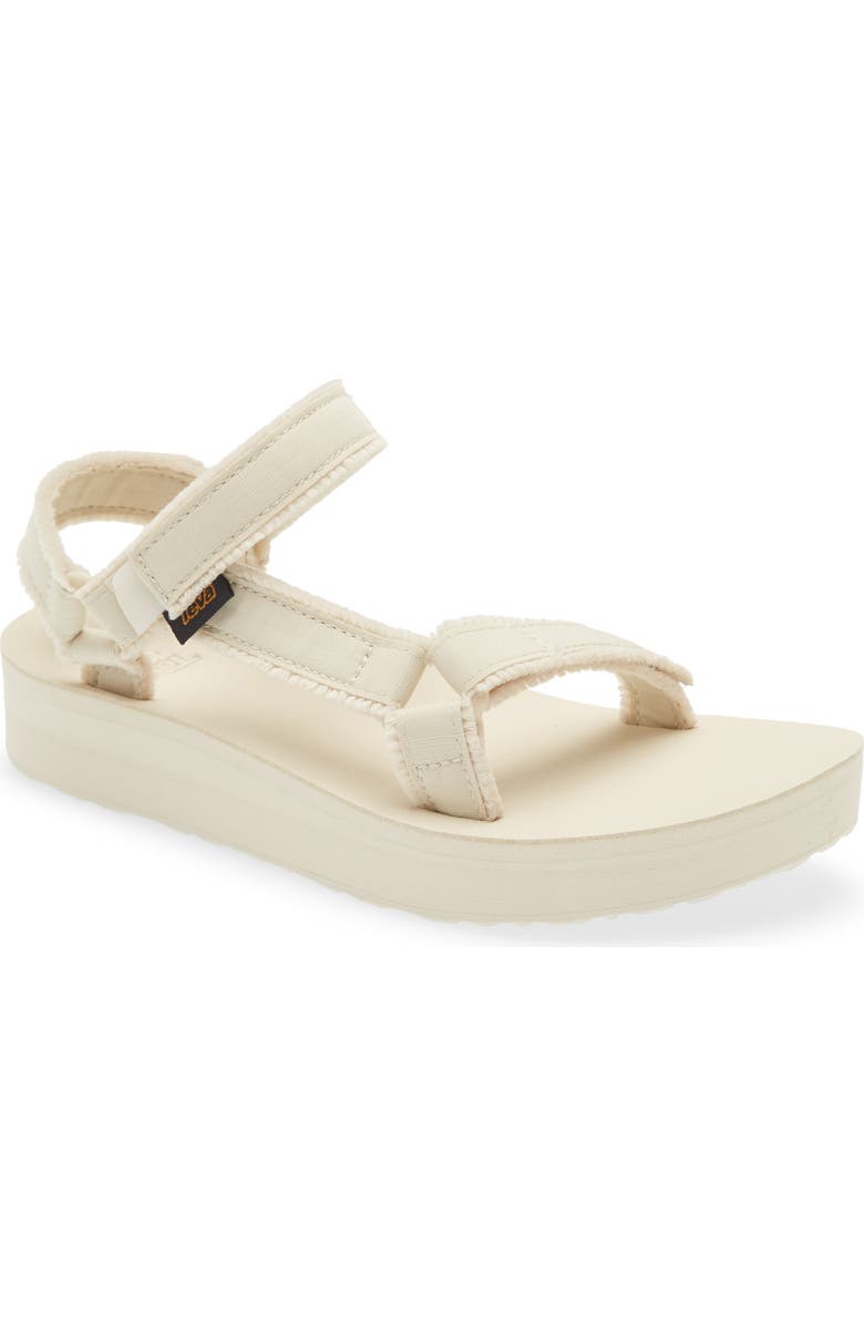 Teva Midform Universal Canvas Sandal, Main, color, Birch