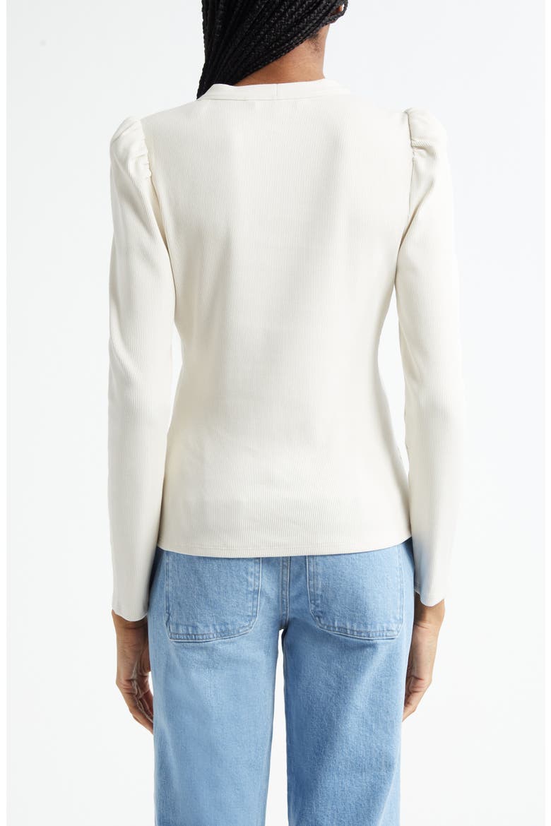 Dekalb Long Sleeve Henley, Alternate, color, ECRU