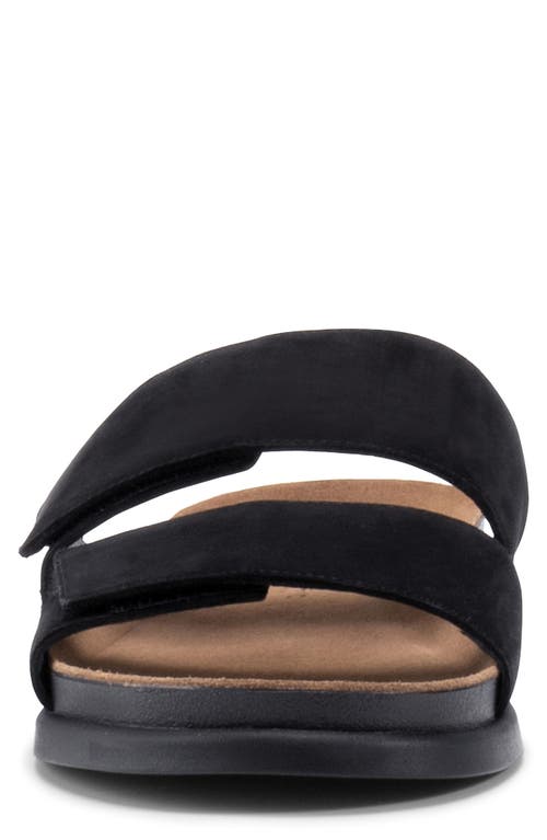 VAGABOND SHOEMAKERS VAGABOND SHOEMAKERS KEVIN LEATHER STRAP SLIDE SANDAL 