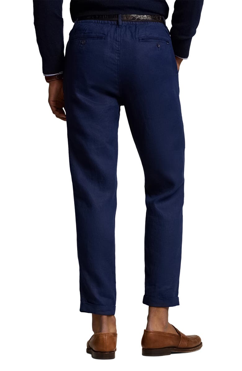 Polo Ralph Lauren Slim Tapered Linen Pants, Alternate, color,