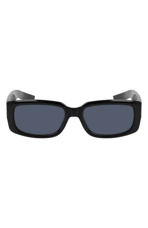 Nike Variant I 56mm Rectangle Sunglasses In Black