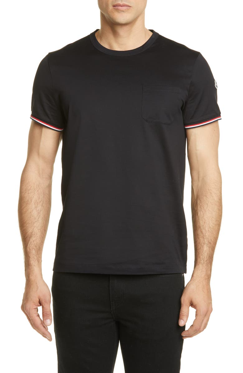 Moncler Crewneck T-Shirt, Alternate, color, 
