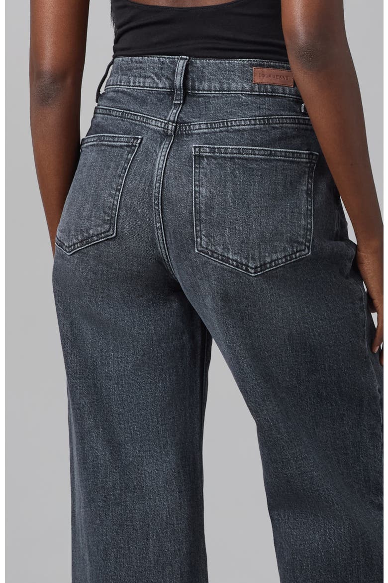 Colette High Rise Wide Leg Jeans, Alternate, color, Grit Gray