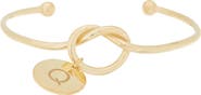 MESHMERISE Love Knot Initial Bracelet