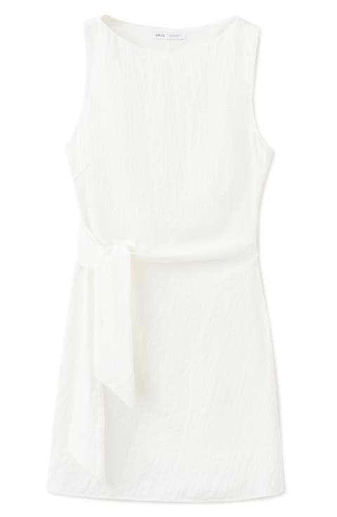 Side Tie Minidress (Regular & Plus)