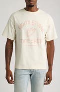 SANTO STUDIO Tire Shop Graphic Cotton T-Shirt