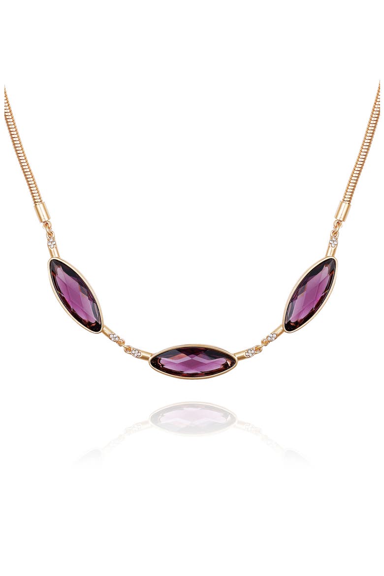 Oval Necklace, Main, color, GOLD TONE