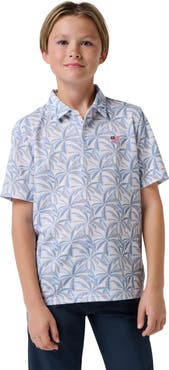 TravisMathew Kids' Parade Day Cotton Blend Polo