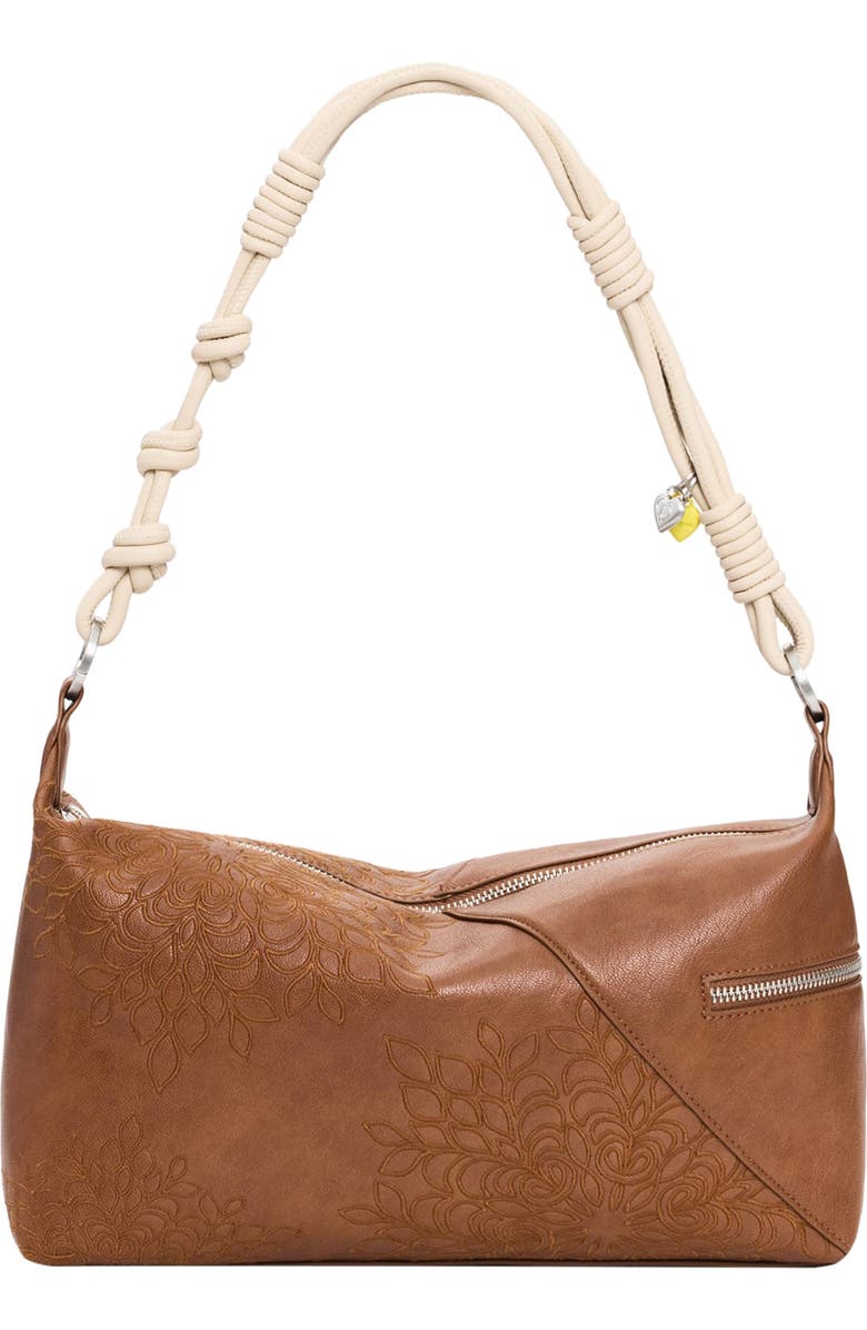Desigual Faux Leather Crossbody Bag, Main, color,