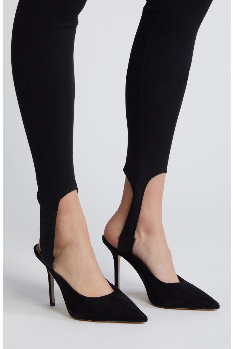 The Jet Set Stirrup Leggings, Alternate, color, SHEEN NOIR
