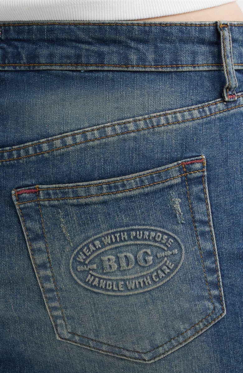 BDG Urban Outfitters Ultra Denim Miniskirt, Alternate, color, Vintage Denim Medium