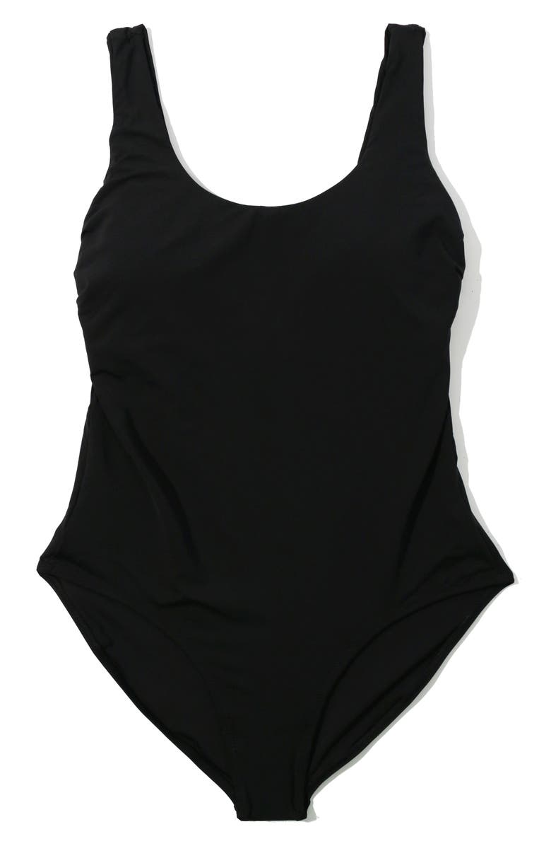 Hanky Panky Essential One-Piece Swimsuit, Main, color, Black
