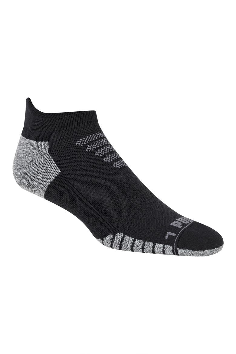3-Pack Terry Low Cut Length Socks, Alternate, color, GREY/ YELLOW
