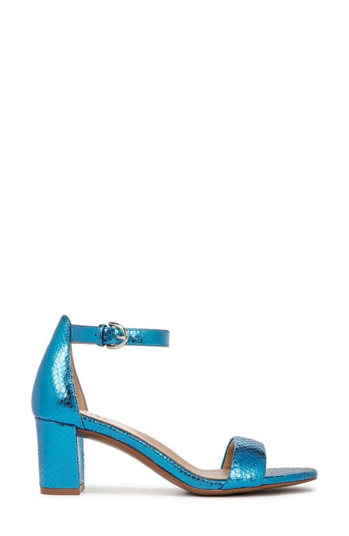 Naturalizer Vera Glitz Ankle Strap Sandal In Blue