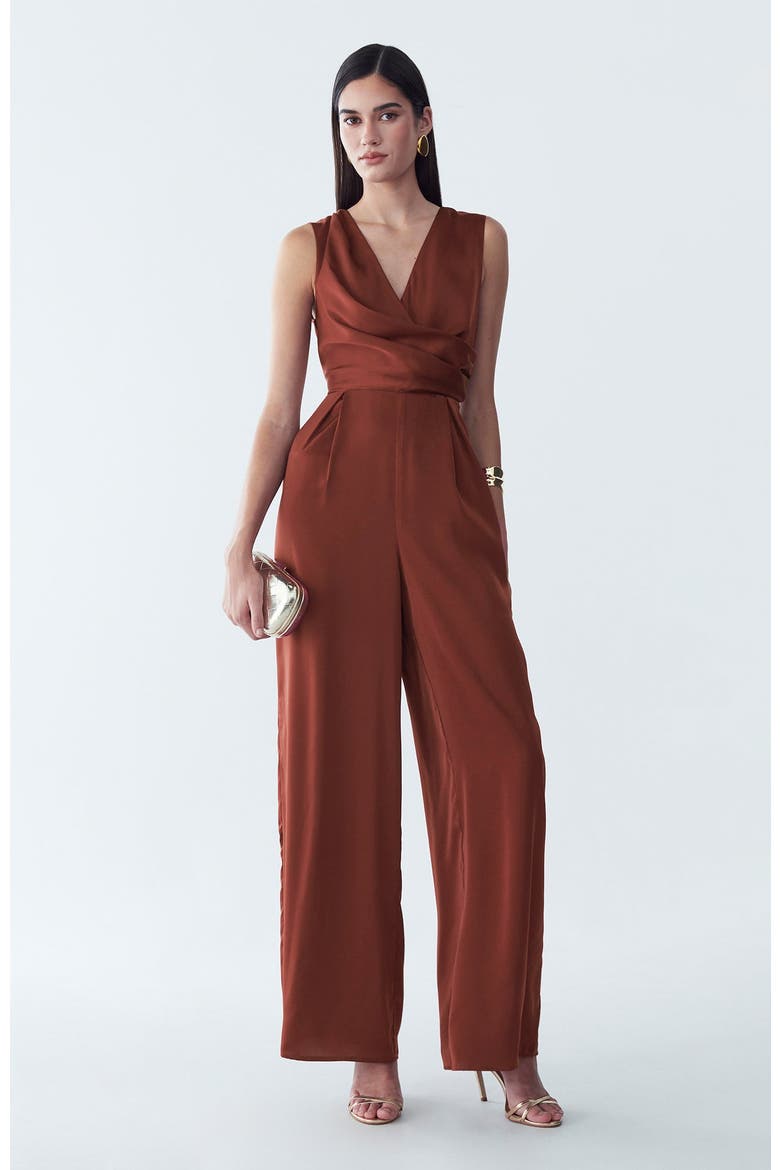 Livleigh Jumpsuit, Alternate, color, Copper