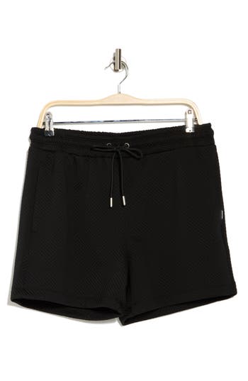 Shop Starter Jacquard Sweat Shorts In Black