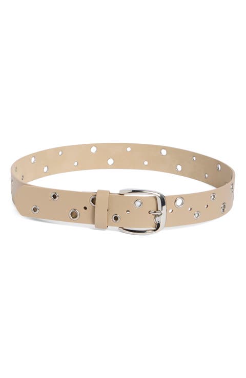 Textured Grommet Belt