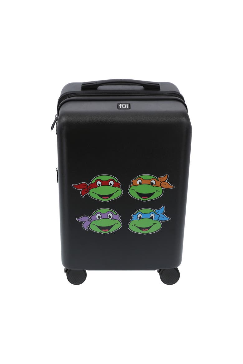 Teenage Mutant Ninja Turtles 22.5" CARRY-ON LUGGAGE, Alternate, color, BLACK