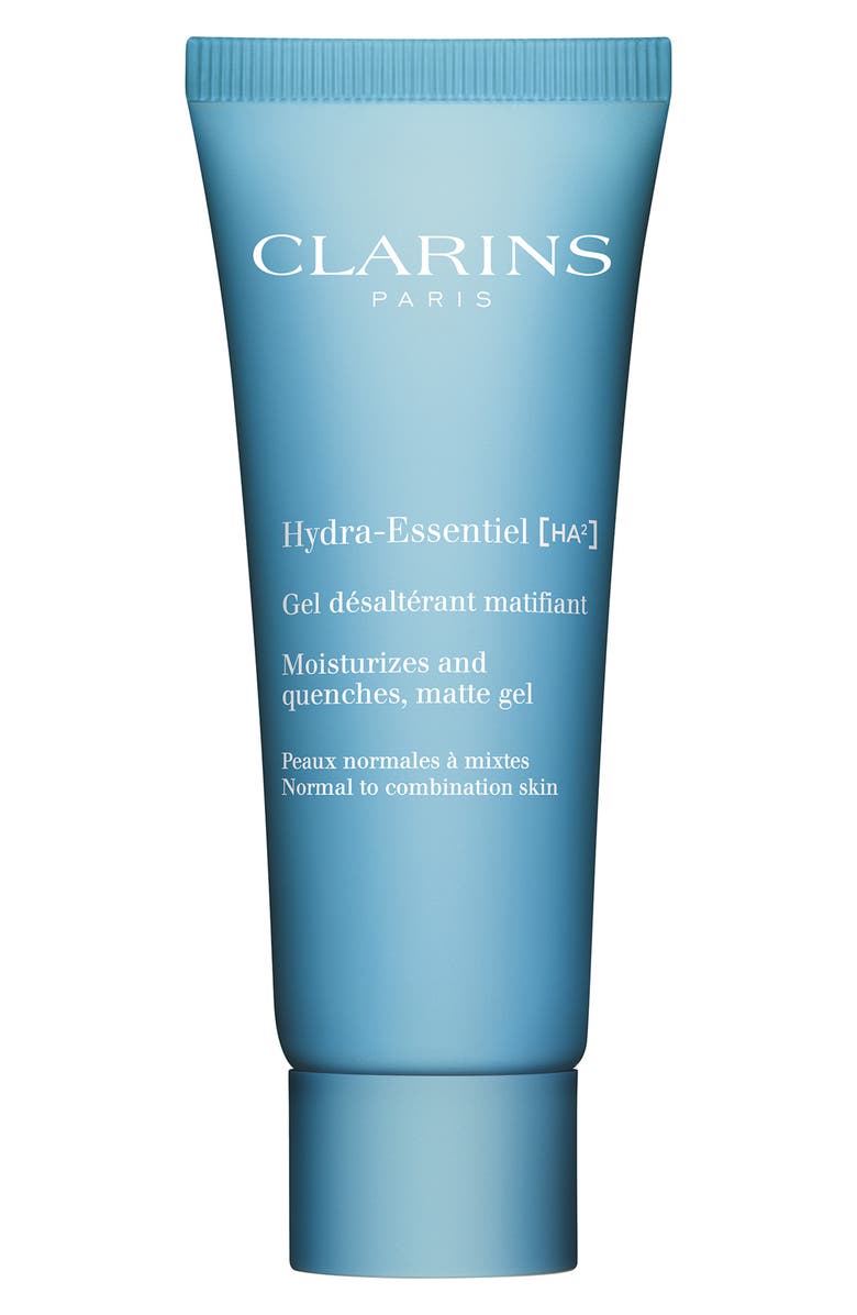 Clarins Hydra Essentiel Matte Gel Moisturizer with Double Hyaluronic Acid, Main, color,