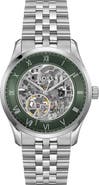 BOSS Principle Skeleton Automatic Bracelet Watch, 41mm