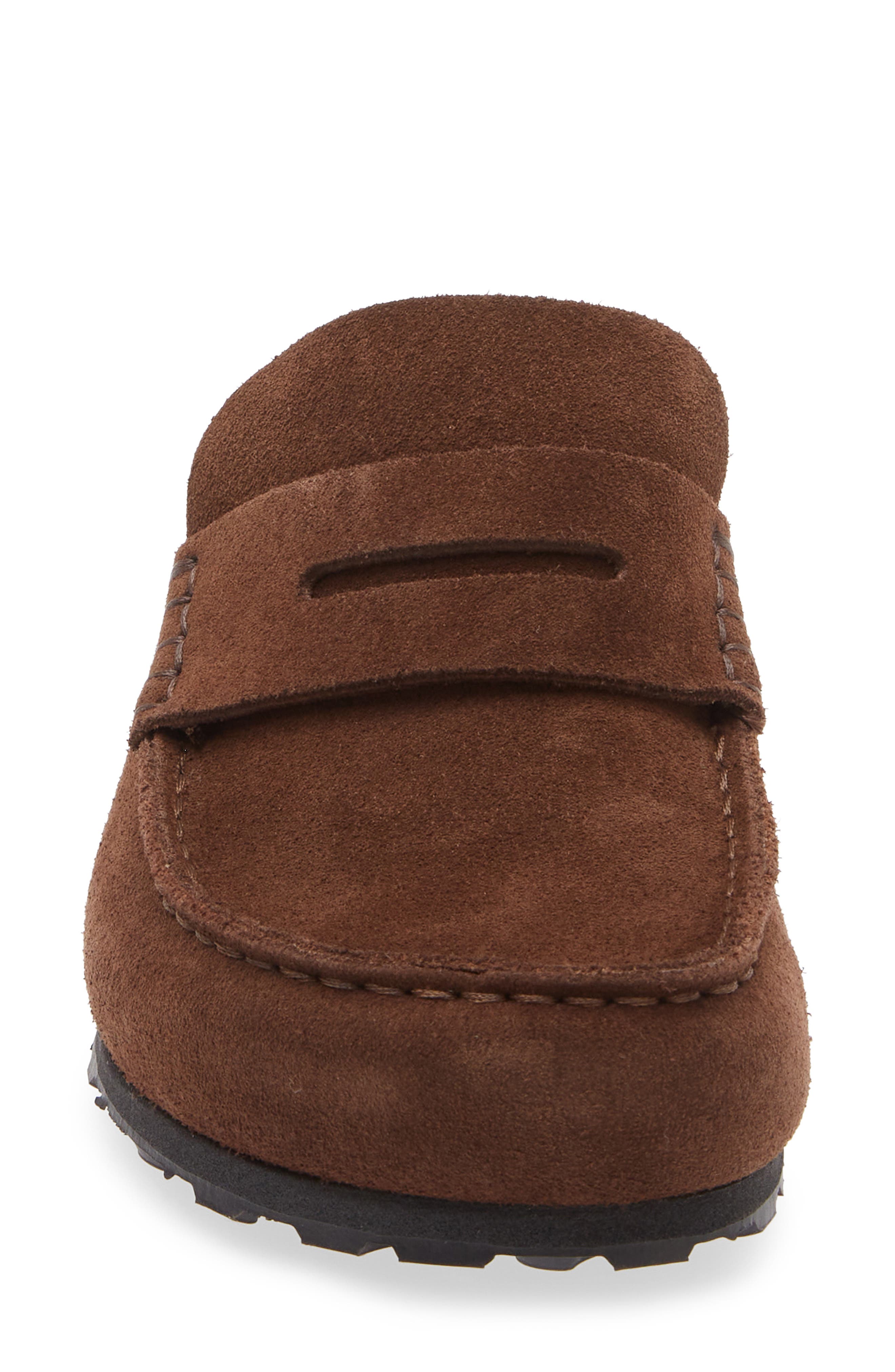 Birkenstock Naples Clog, Alternate, color, Carafe Suede