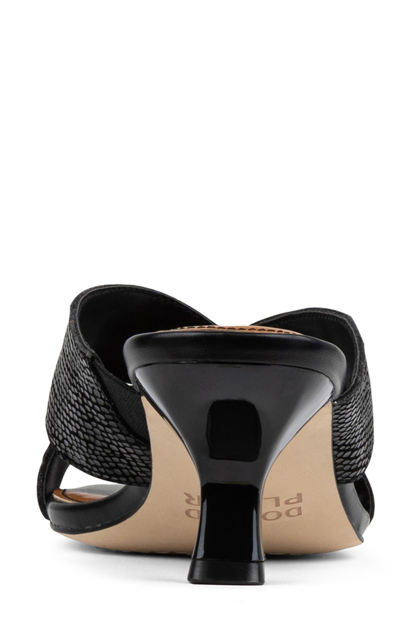 Donald Pliner Crisscross Slide Sandal, Alternate, color, Black