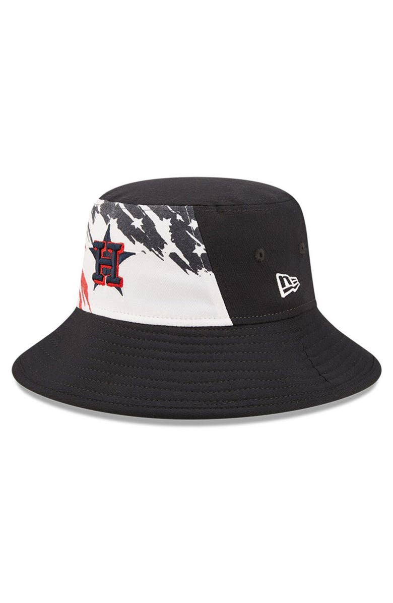 New Era Men's New Era Navy Houston Astros 2022 4th of July Bucket Hat, Main, color, 
