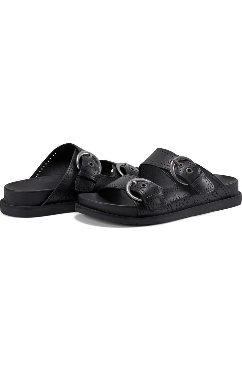 Earth<sup>®</sup> Francii Slide Sandal, Alternate, color, Black