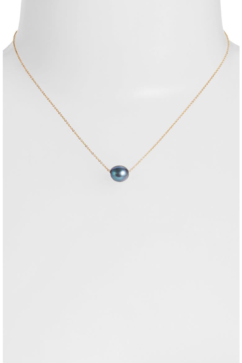 Charlize Freshwater Pearl Necklace, Alternate, color, GOLD / PEACOCK