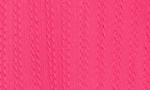 Isaac Mizrahi New York Flounce Jacquard Knit Dress