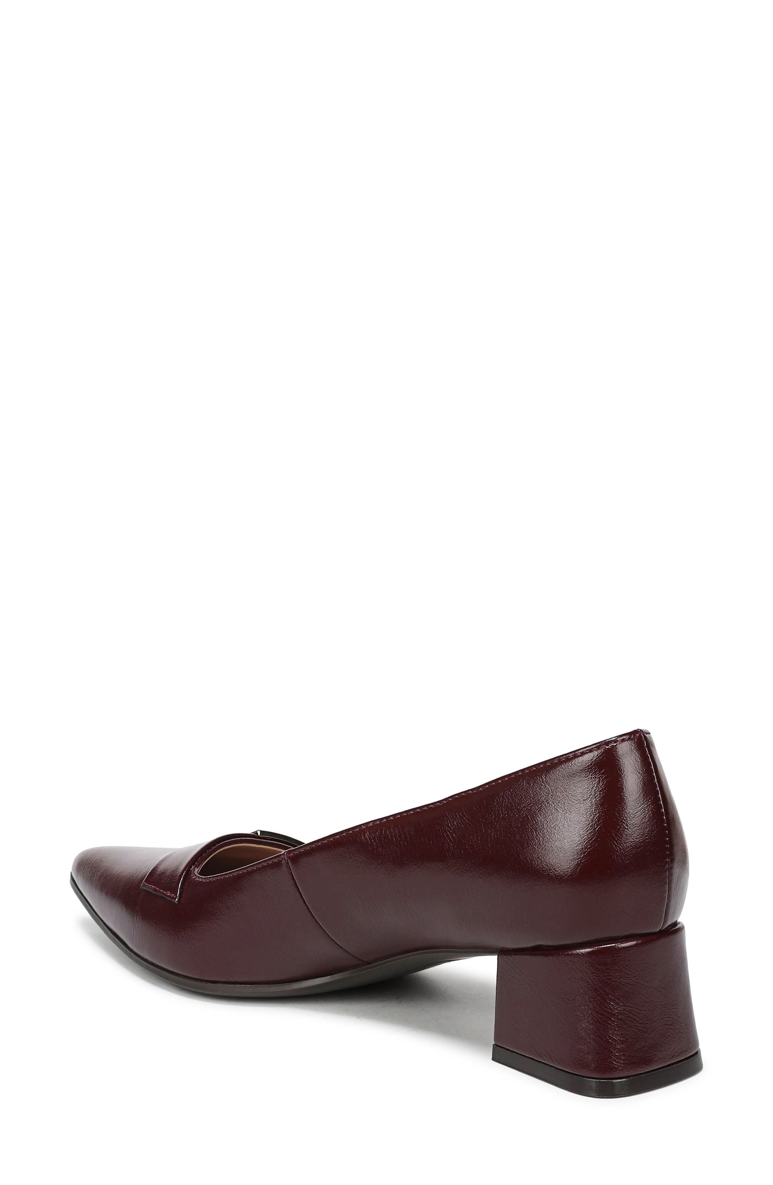 Avani Block Heel Pump - Wide Width Available, Alternate, color, WINE RED FAUX LEATHER