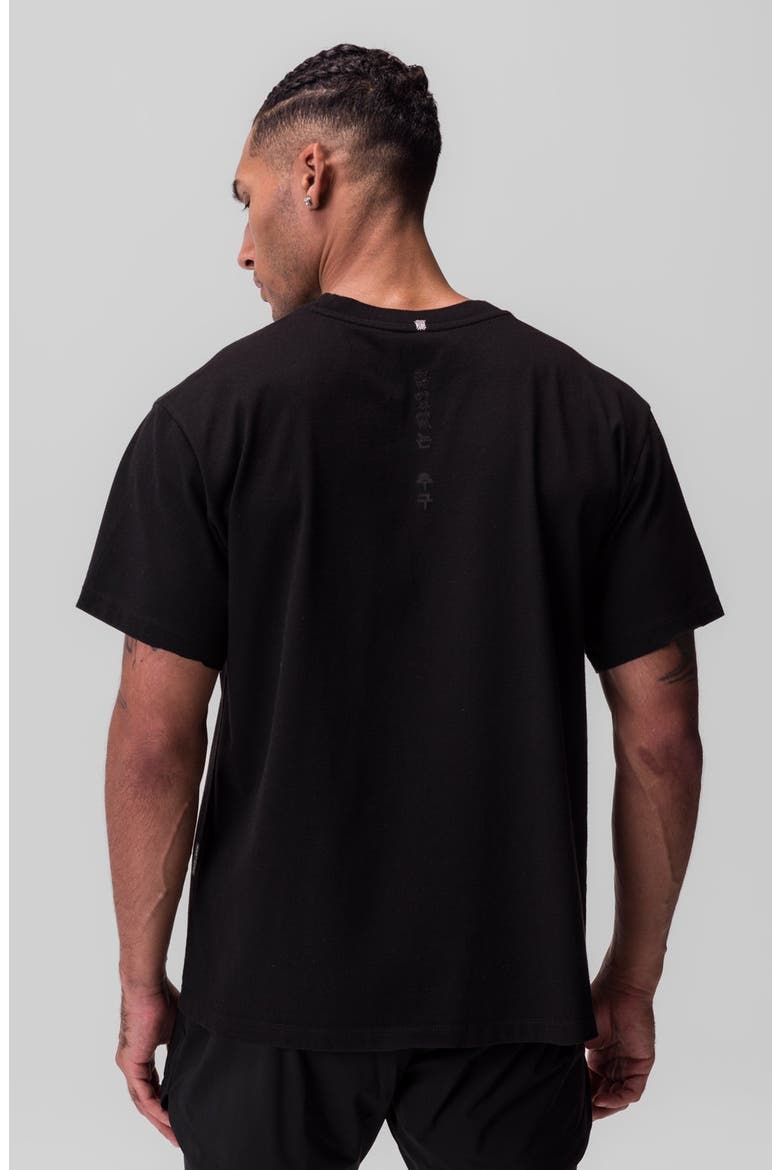 Tech Essential Relaxed Tee, Alternate, color, Black