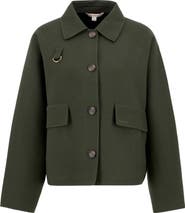 Barbour Leonie Wool Blend Overshirt