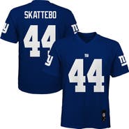 Outerstuff Youth Cam Skattebo Royal New York Giants Replica Jersey
