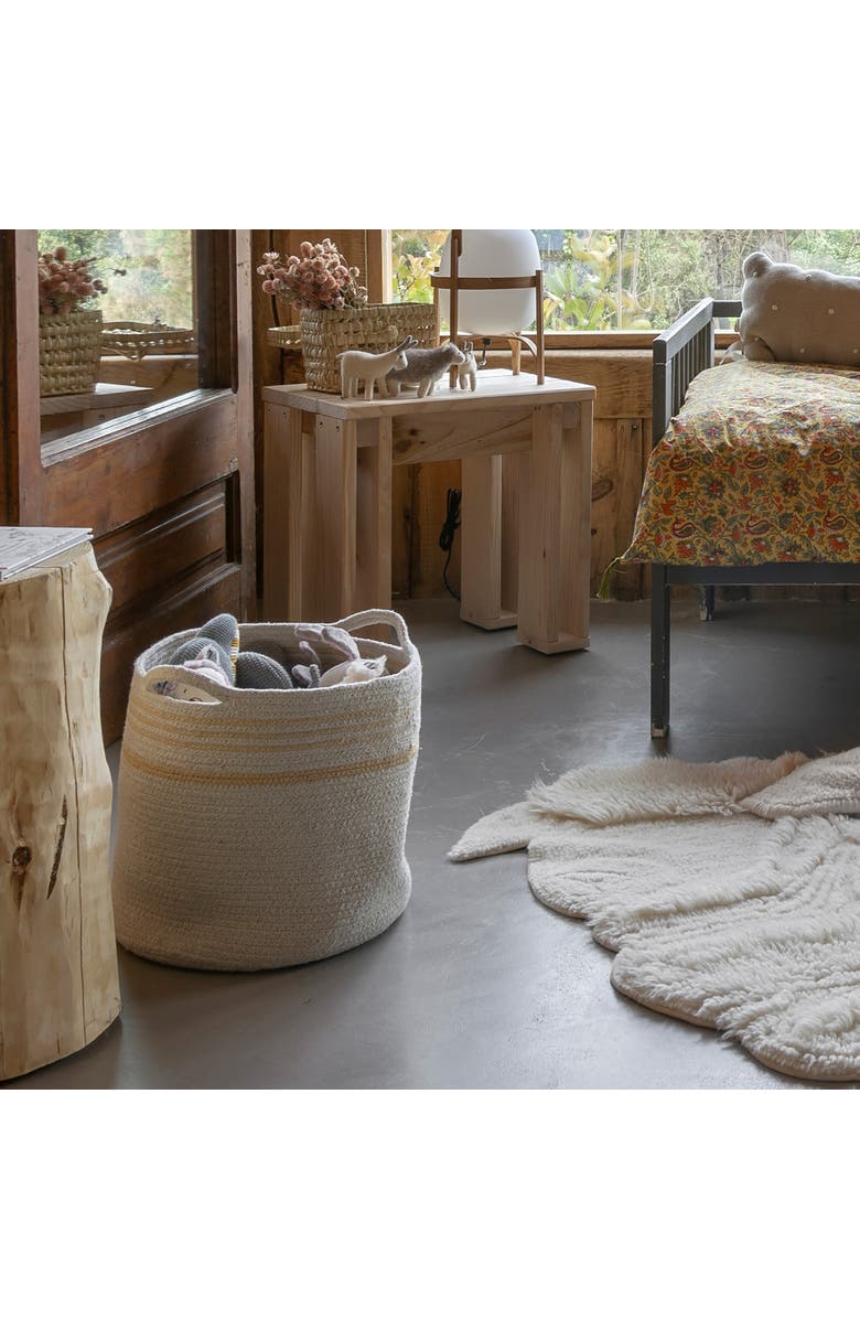 Lorena Canals Basket Twin, Alternate, color, Natural, Amber