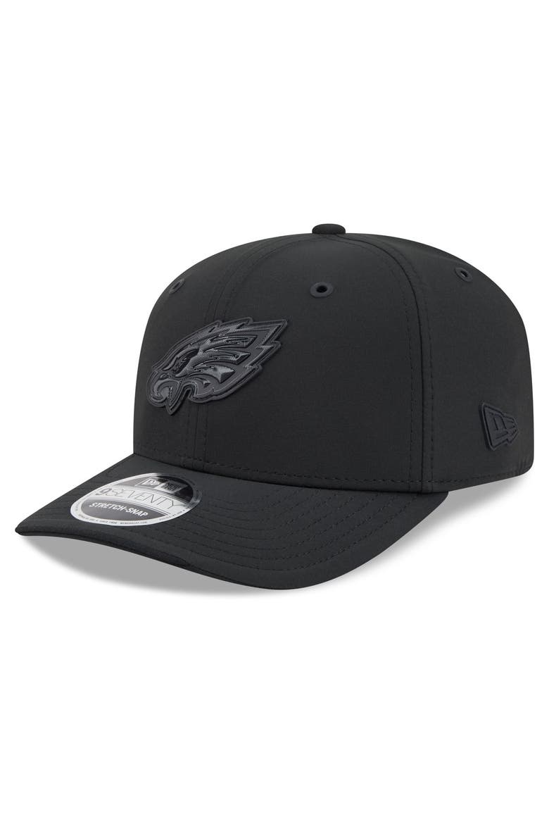 Men's New Era Black Philadelphia Eagles 2026 Sideline 9SEVENTY Adjustable Hat, Main, color, Black