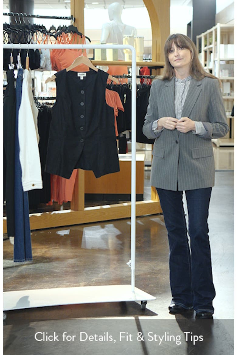 Linen Blend Vest video