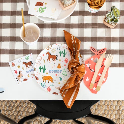 Shop Daydream Society Yeehaw "bandana" Guest Napkins In Assorted Pre-pack