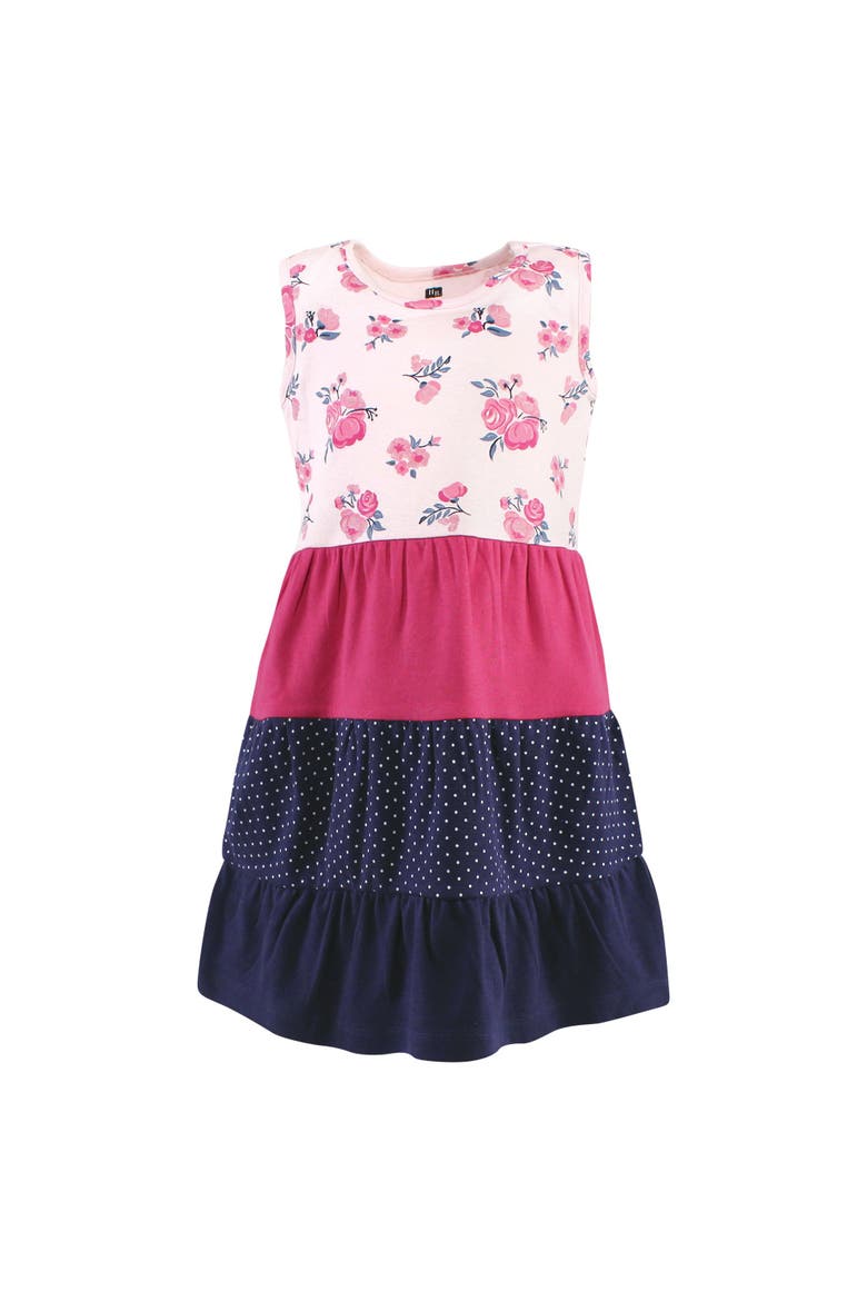 Cozy Stylish All-Season Baby Dress 2Pk, Alternate, color, Pink Navy Floral