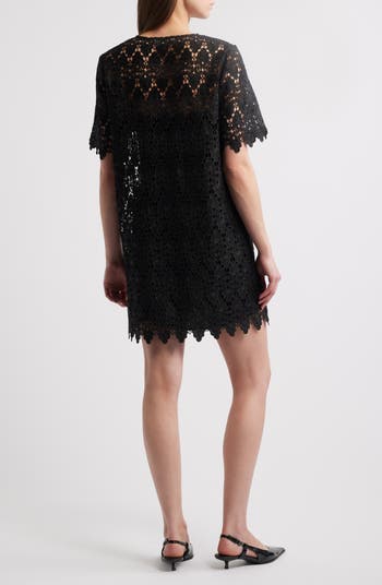 FRAME The Lace Button Front Dress | Nordstrom