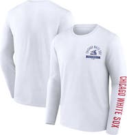 FANATICS Men's Fanatics Branded White Chicago White Sox Pressbox Long Sleeve T-Shirt