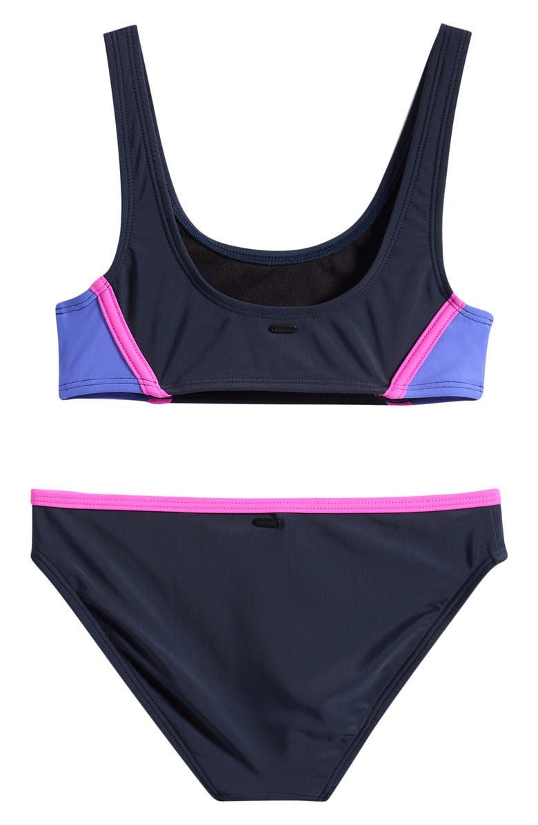 Rip Curl Kids' Surf Revival Two-Piece Swimsuit, Alternate, color, Navy
