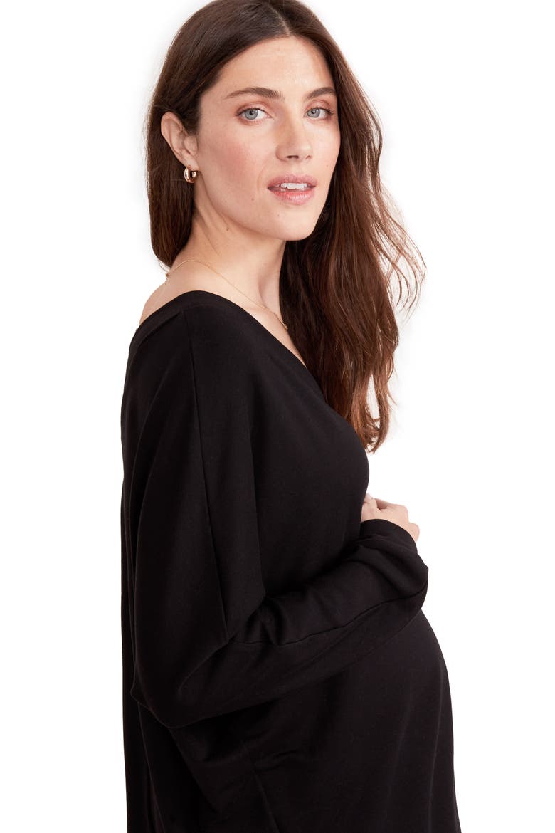 The Visitor Dress, Alternate, color, BLACK