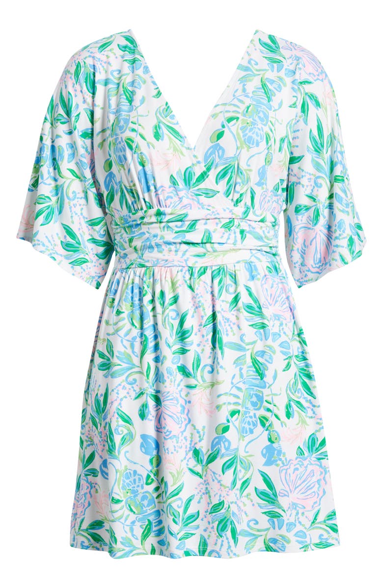 Lilly Pulitzer<sup>®</sup> Parigi Floral Knit Skort Romper, Alternate, color,