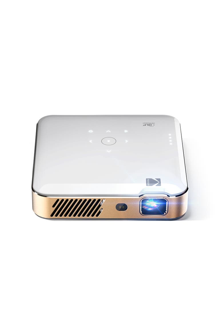 Luma 500 Pico Projector, Full HD Smart Projector w/Google TV 11.0, Bluetooth & More!, Main, color, White
