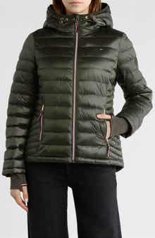 Tommy Hilfiger Zip Hooded Packable Puffer Jacket