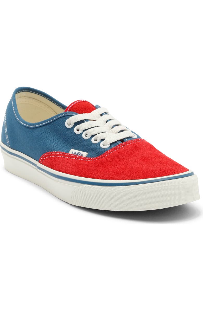 Vans Authentic Low Top Sneaker, Main, color, Primary Racing Red