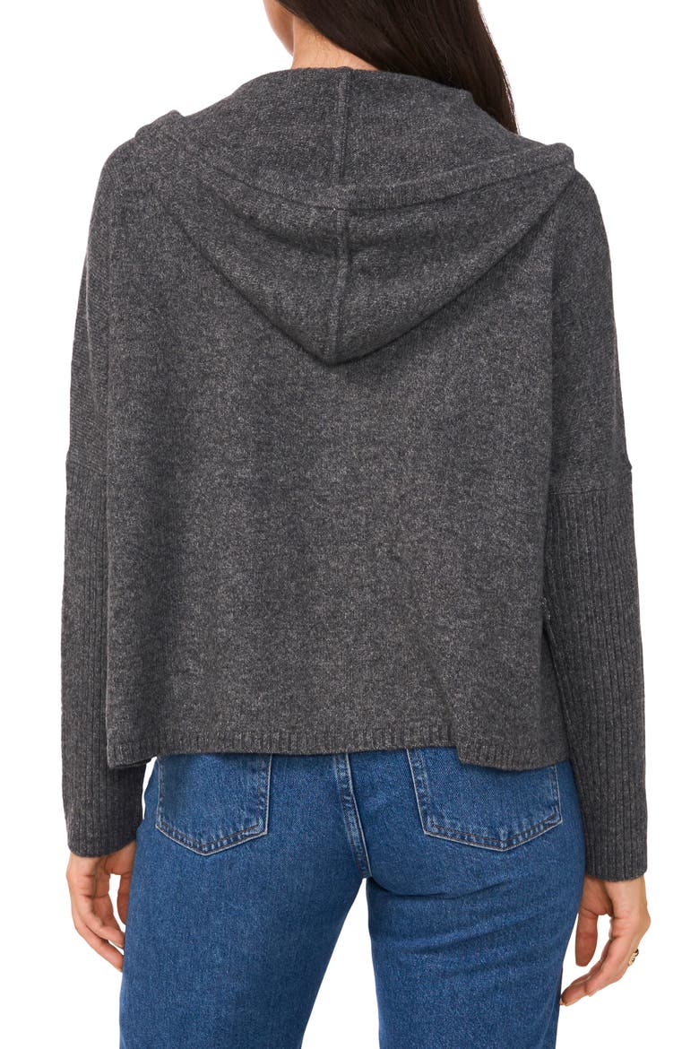 Hooded Sweater, Alternate, color, MEDIUM HEATHER GREY