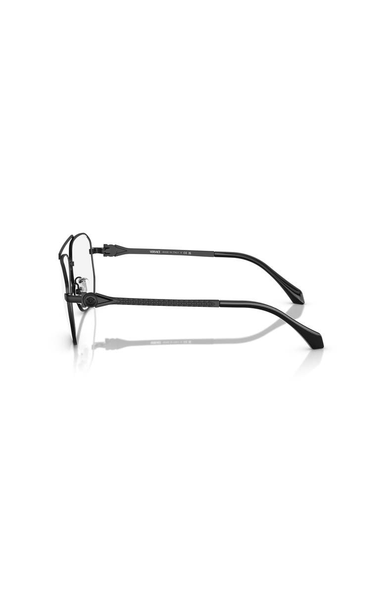 Versace 59mm Square optical glasses, Alternate, color, Black
